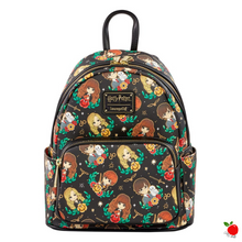 Load image into Gallery viewer, Loungefly Harry Potter Glow In The Dark AOP Kawaii Mini Backpack - Poisoned Apple UK