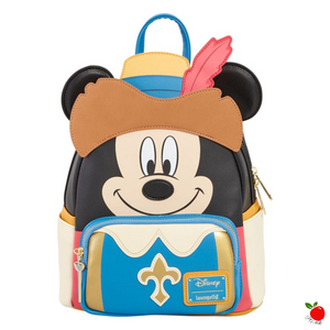 Loungefly Disney Mickey Mouse Musketeer Mini Backpack - Poisoned Apple UK