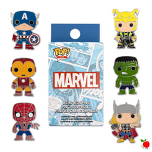 Load image into Gallery viewer, Loungefly Funko POP! Marvel Avengers Enamel Pin - Blind Box - Poisoned Apple UK