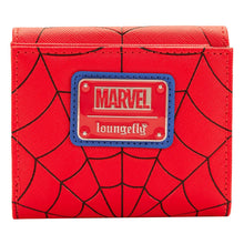 Load image into Gallery viewer, Loungefly Marvel Spiderman Colour Block Wallet - Poisoned Apple UK