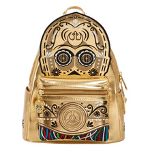 Load image into Gallery viewer, Loungefly Star Wars C-3PO Cosplay Mini Backpack - Poisoned Apple UK
