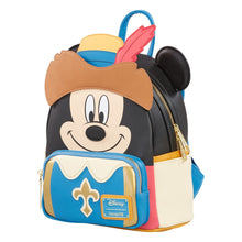 Load image into Gallery viewer, Loungefly Disney Mickey Mouse Musketeer Mini Backpack - Poisoned Apple UK
