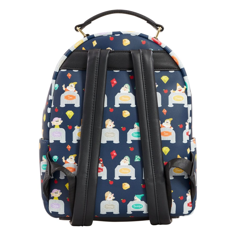 Loungefly Princess Portraits Faux Leather Mini Backpack - Disney Princesses Print Backpack For Fans - View #10