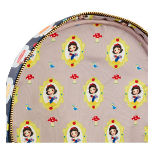 Loungefly Disney Princess Snow White Seven Dwarfs Mini Backpack - Poisoned Apple UK