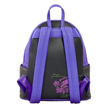 Load image into Gallery viewer, Loungefly Disney Villains Stained Glass Mini Backpack - Glow in the Dark - Poisoned Apple UK