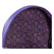 Load image into Gallery viewer, Loungefly Disney Villains Stained Glass Mini Backpack - Glow in the Dark - Poisoned Apple UK