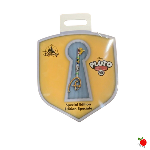 Disney Store Pluto Key Pin 90th Anniversary on Poisoned Apple