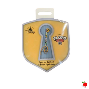 Disney Store Pluto Key Pin 90th Anniversary on Poisoned Apple
