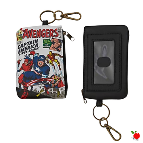 Loungefly Marvel Avengers Comic Book ID Coin Purse - Hot Topic - Poisoned Apple UK