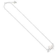 Load image into Gallery viewer, Harry Potter Always Nameplate Necklace Embellished with Crystals in Sterling Silver - Poisoned Apple UK