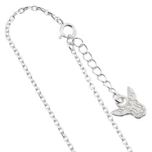 Load image into Gallery viewer, Harry Potter Always Nameplate Necklace Embellished with Crystals in Sterling Silver - Poisoned Apple UK