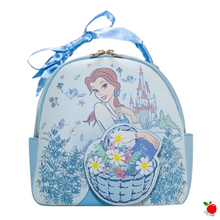 Load image into Gallery viewer, Danielle Nicole Disney Belle Basket Mini Backpack - Poisoned Apple UK
