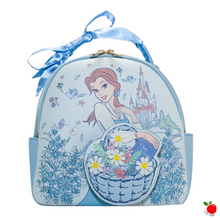Load image into Gallery viewer, Danielle Nicole Disney Belle Basket Mini Backpack - Poisoned Apple UK