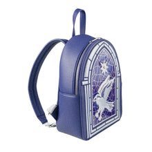 Load image into Gallery viewer, Danielle Nicole Harry Potter Stained Glass Ravenclaw Backpack - Poisoned Apple UK
