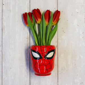 Marvel Shaped Wall Vase - Spiderman - Poisoned Apple UK
