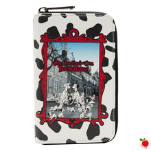 Load image into Gallery viewer, Loungefly Disney Classic Books 101 Dalmatians Zip Around Wallet - Poisoned Apple UK