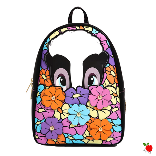 Loungefly Disney Bambi Flower in Flowers Mini Backpack - Poisoned Apple UK