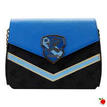 Load image into Gallery viewer, Loungefly Harry Potter Ravenclaw Chain Strap Crossbody Bag - Poisoned Apple UK