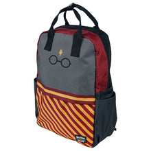 Load image into Gallery viewer, Loungefly Harry Potter Glasses Gryffindor Nylon Backpack - Poisoned Apple UK