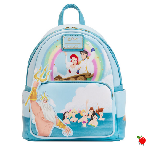 Loungefly Disney The Little Mermaid Tritons Gift Mini Backpack - Poisoned Apple UK