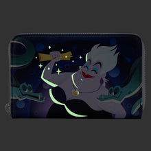 Load image into Gallery viewer, Loungefly Disney The Little Mermaid Ursula Lair Wallet - Glow in the Dark - Poisoned Apple UK
