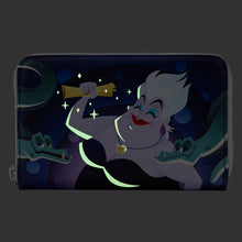 Load image into Gallery viewer, Loungefly Disney The Little Mermaid Ursula Lair Wallet - Glow in the Dark - Poisoned Apple UK