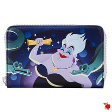 Load image into Gallery viewer, Loungefly Disney The Little Mermaid Ursula Lair Wallet - Glow in the Dark - Poisoned Apple UK