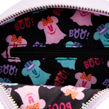 Load image into Gallery viewer, Loungefly Disney Mickey Minnie Mouse Ghost Double Sided Crossbody - Glow in the Dark - Poisoned Apple UK