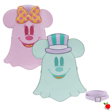 Load image into Gallery viewer, Loungefly Disney Mickey Minnie Mouse Ghost Double Sided Crossbody - Glow in the Dark - Poisoned Apple UK