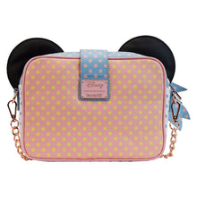 Load image into Gallery viewer, Loungefly Disney Minnie Mouse Pastel Polka Dot Crossbody Bag - Poisoned Apple UK
