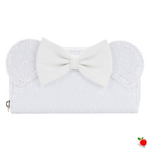Load image into Gallery viewer, Loungefly Disney Minnie Mouse Sequin Wedding Wallet - Poisoned Apple UK