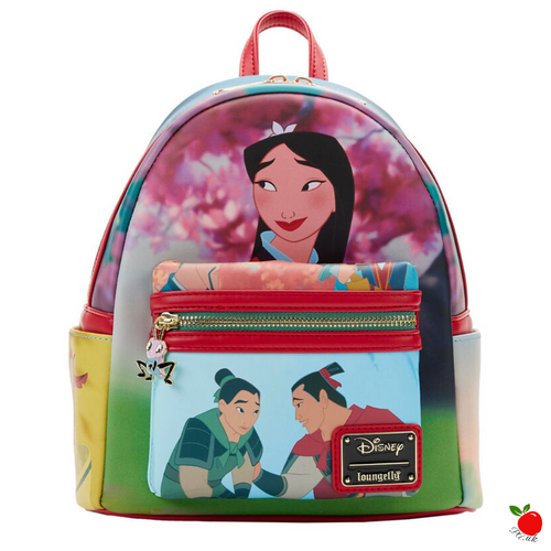 Loungefly Disney Mulan Princess Scene Mini Backpack - Poisoned Apple UK