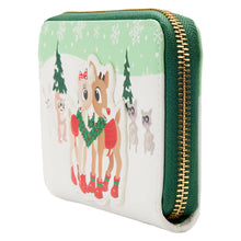 Load image into Gallery viewer, Loungefly Rudolph the Red-Nosed Reindeer Holiday Group Wallet - Poisoned Apple UK