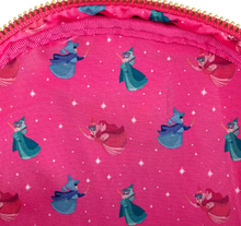 Load image into Gallery viewer, Loungefly Disney Sleeping Beauty Fairy Godmother Mini Backpack - Poisoned Apple UK