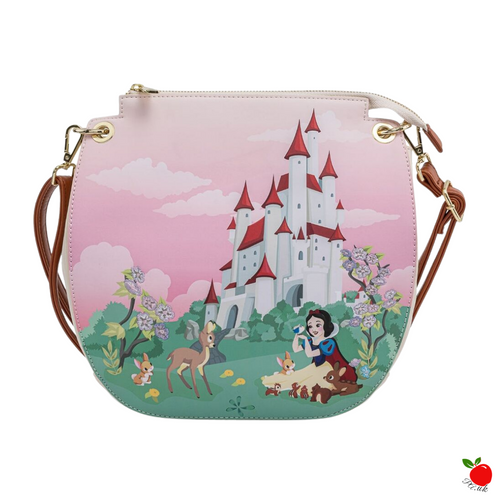 Loungefly Disney Snow White Castle Crossbody Bag - Poisoned Apple UK