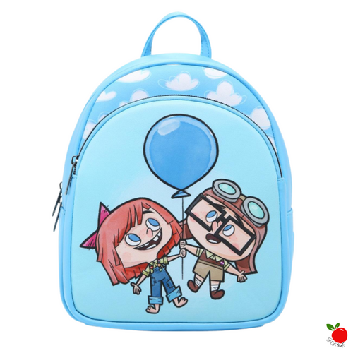 Loungefly Disney Pixar Up Young Carl & Ellie Mini Backpack - Poisoned Apple UK
