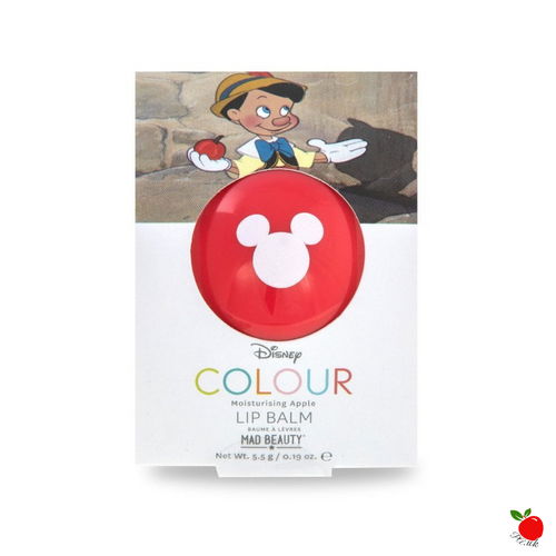 Mad Beauty Disney Colour Apple Lip Balm - Pinocchio - Poisoned Apple UK