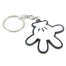 Load image into Gallery viewer, Disney Mickey Glove Metal Keyring - Poisoned Apple UK
