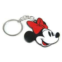 Load image into Gallery viewer, Disney Minnie Face Metal Keyring - Poisoned Apple UK
