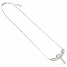 Load image into Gallery viewer, Harry Potter Sterling Silver Flying Key Necklace with Crystals - Poisoned Apple UK