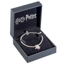 Load image into Gallery viewer, Harry Potter Sterling Silver Ball Bead Bracelet & Love Potion Charm with Crystal Elements - Poisoned Apple UK