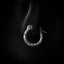 Load image into Gallery viewer, Brutal Hoops in Sterling Silver
