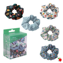 Load image into Gallery viewer, Disney Lilo and Stitch Hair Scrunchies x 5 - Poisoned Apple UK
