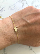 Load image into Gallery viewer, Dainty Heart, Butterfly or Star Bracelet in Rose / Yellow Gold Plating
