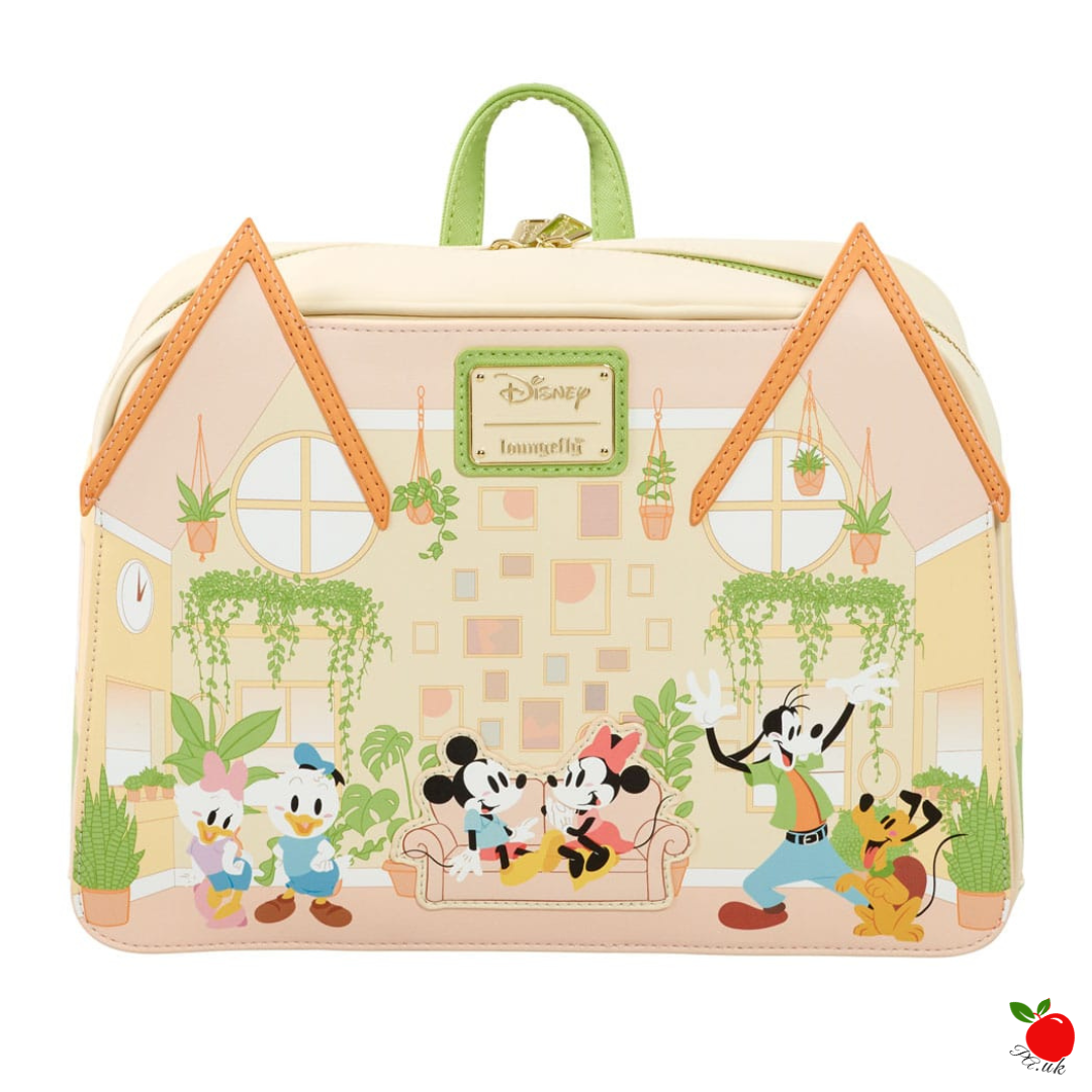 Loungefly Disney Mickey Friends Home Planters Mini Backpack Poisoned Apple UK