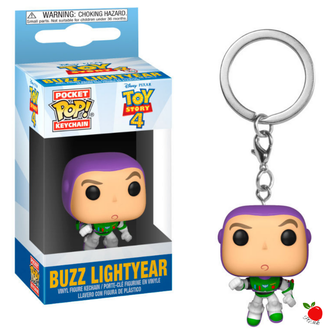 Funko Pocket Pop Buzz Lightyear Keyring on Poisoned Apple UK