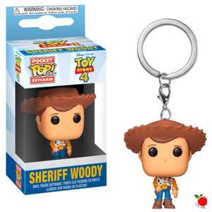 Funko Pocket Pop Sheriff Woody Keyring on Poisoned Apple UK