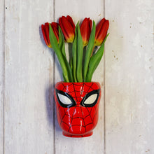 Load image into Gallery viewer, Marvel Shaped Wall Vase - Spiderman - Poisoned Apple UK
