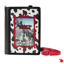 Load image into Gallery viewer, Loungefly Disney Classic Books 101 Dalmatians Convertible Backpack / Crossbody Bag - Poisoned Apple UK
