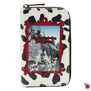 Loungefly Disney Classic Books 101 Dalmatians Zip Around Wallet - Poisoned Apple UK